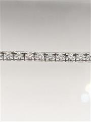 14k 10.6g White Gold Diamond Traditional Elegant Simple Tennis Bracelet 7